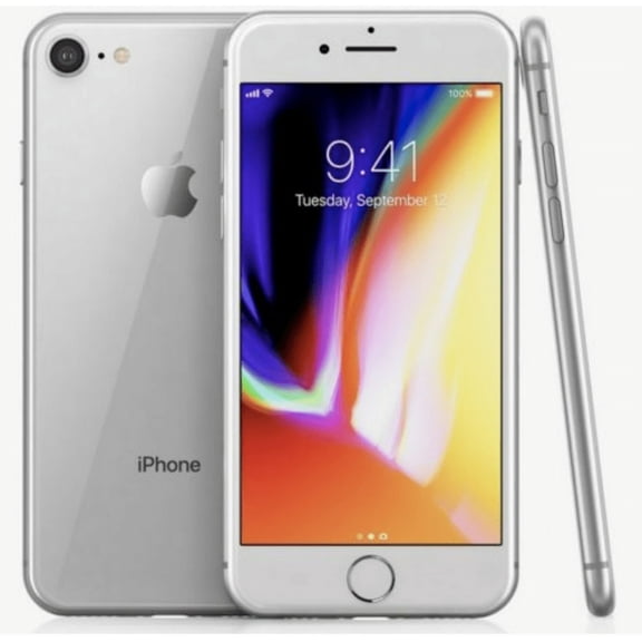 Pre-Owned Apple iPhone 8 256GB GSM Unlocked T-Mobile AT&T 4G LTE (2017) - Silver Fair