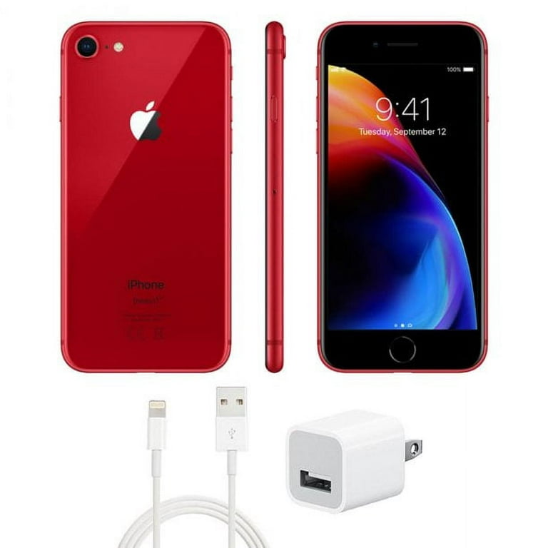 iPhone8 256 red - 携帯電話本体