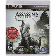 Used Assassins Creed III For PlayStation 3 PS3