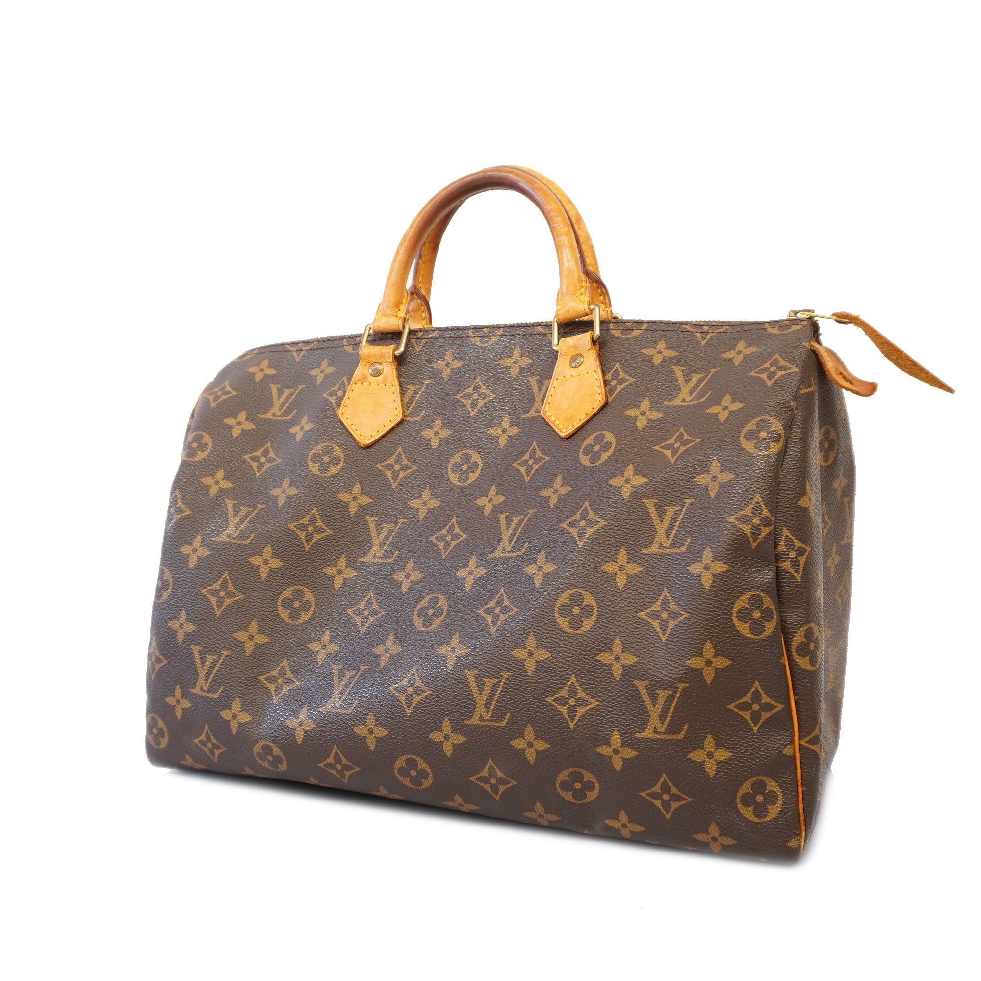 Louis Vuitton Monogram Speedy 35 Boston Bag