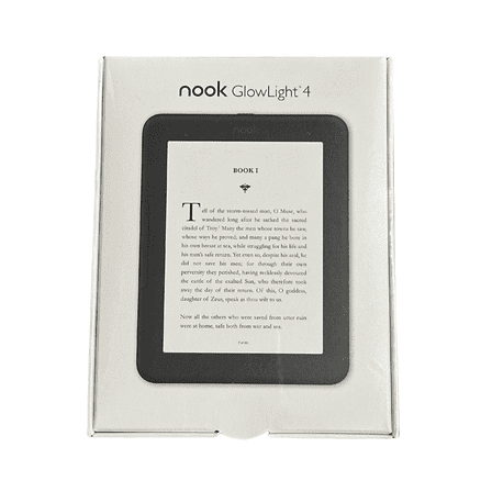 Pre-Owned Barnes & Noble NOOK Glowlight 4 eReader | 6" Touchscreen | 32GB | Black | BNRV1100