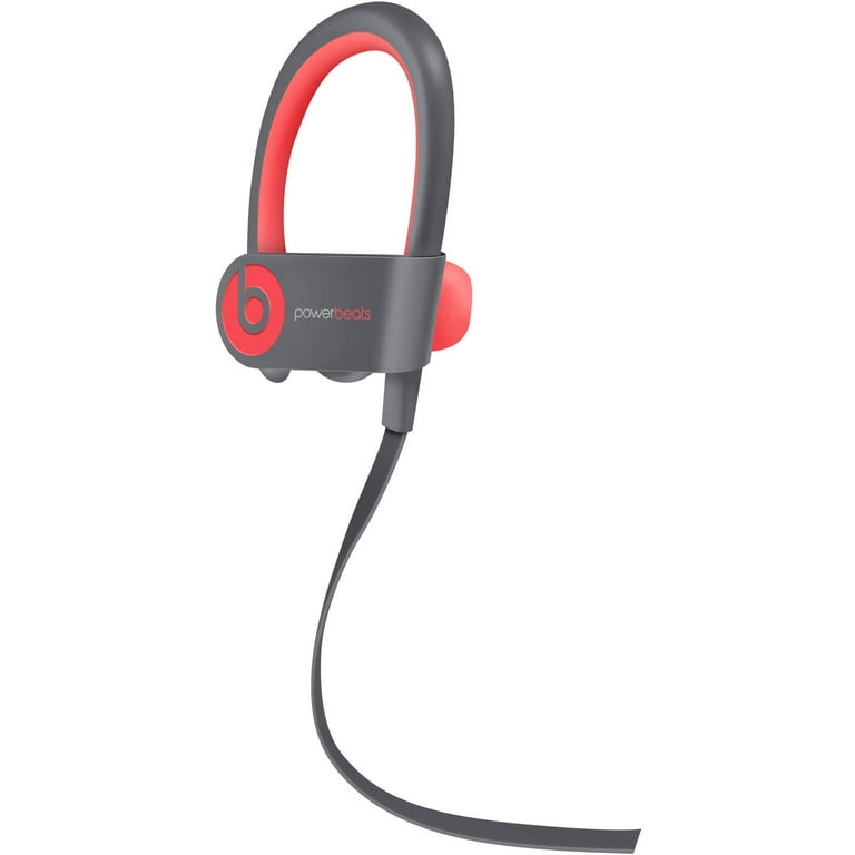 Used Beats by Dr. Dre Powerbeats2 Wireless Red In Ear Headphones MKPY2AM A Walmart