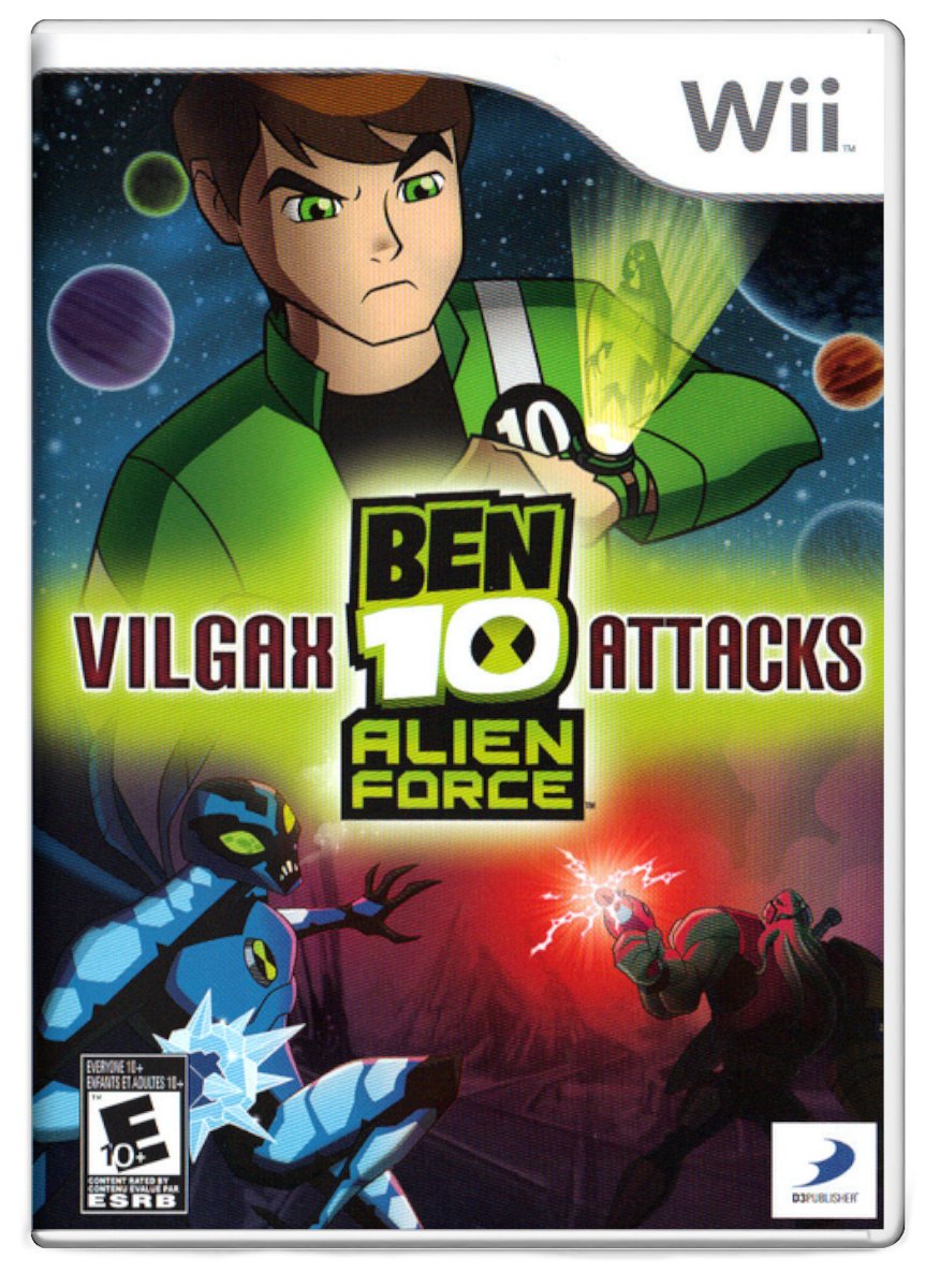 Used Ben 10 Alien Force: Vilgax Attacks - Nintendo Wii (Used) - image 1 of 2