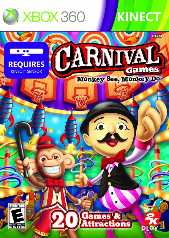 Used Carnival Games Monkey See Monkey Do - Xbox 360 (Used) - image 1 of 5