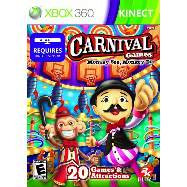 Used Carnival Games Monkey See Monkey Do - Xbox 360 (Used)