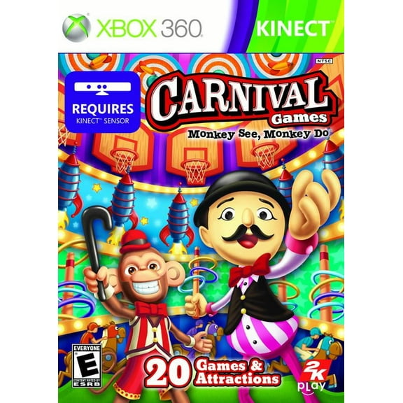 Pre-Owned Carnival Games Monkey See Monkey Do - Xbox 360