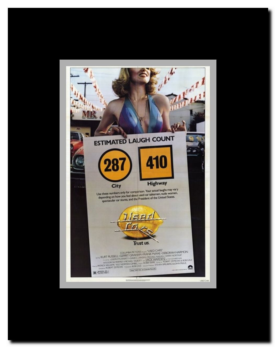 Used Cars Framed Movie Poster