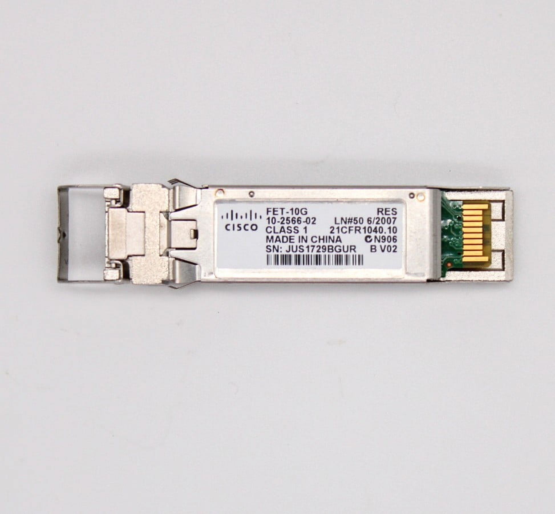 Used - Cisco FET-10G SFP LC/PC Multi-Mode Fabric Extender Transceiver - image 1 of 3