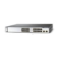 thumbnail image 1 of Pre-Owned Used Cisco WS-C3750-24PS-S Catalyst 3750 24-Ports RJ-45 Power Over Ethernet (POE) 2 Small Form-factor Pluggable (SFP) Ports Twisted Pair Manageable Rack-mountable Switch 1 Year Warranty, 1 of 1