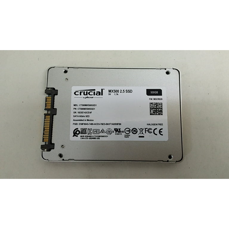 Pre-Owned Crucial CT500MX500SSD1 MX500 500 GB SATA III Solid
