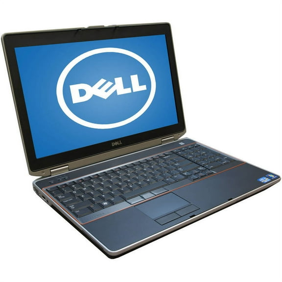 Pre-Owned Used Dell 15.6" Latitude E6520 Laptop PC with Intel Core i5-2410M Processor, 4GB Memory, 750GB Hard Drive and Windows 10 Pro