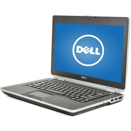Used Dell Black 14" E6430 Laptop PC with Intel Core i5-3320M Processor, 8GB Memory, 128GB SSD and Windows 10 Pro
