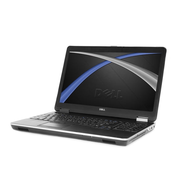 Pre-Owned Used Dell E6540 15.6" Laptop, Windows 10 Pro, Intel Core i5-4300M 2.6GHz, 16GB RAM, 240GB Solid State Drive, DVDRW