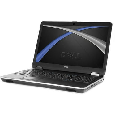 Pre-Owned Used Dell E6540 15.6" Laptop, Windows 10 Pro, Intel Core i5-4300M Processor, 8GB RAM, 750GB Hard Drive