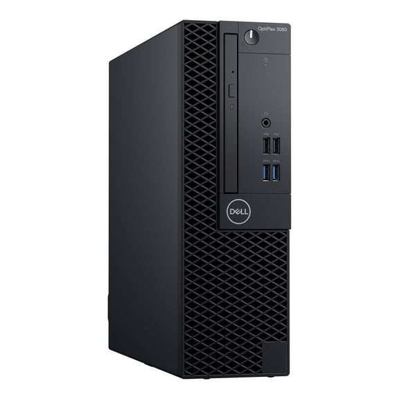 Pre-Owned Used - Dell OptiPlex 3060, SFF, Intel Core i5-8400 @ 2.80 GHz, 8GB DDR4, NEW 240GB SSD, DVD-RW, Wi-Fi, NEW Keyboard + Mouse, No OS