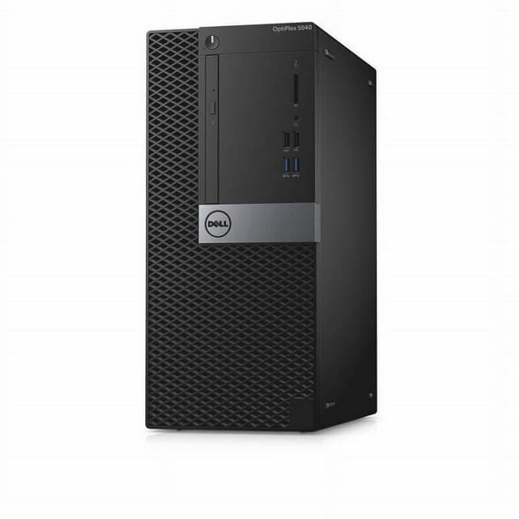 Pre-Owned Used Dell OptiPlex 5040 MiniTower Intel Core i5-6500 3.2GHz up to 3.6GHz 8GB 1TB SSD Win 10 Pro
