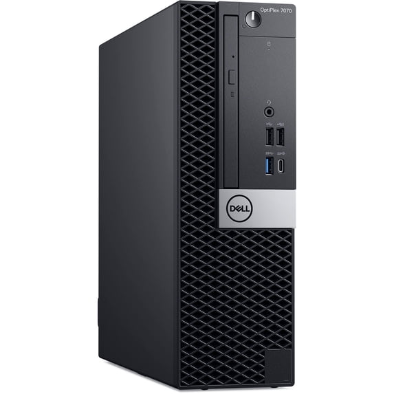 Pre-Owned Used Dell Optiplex 7070 Small Form PC Intel i7-9700 3.0Ghz - 16GB DDR4 - 512GB NVMe SSD - Win 11 Pro (Grade B)