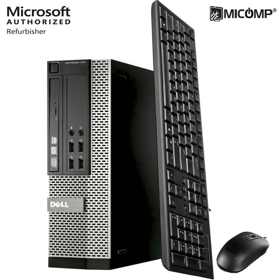 Pre-Owned Used Dell Optiplex 9020 SFF Desktop Computer I5-4570 Quad Core 3.2Ghz 16Gb New 480Gb SSD Dvd Windows 10 Professional 64 Bit 1 Year Warranty