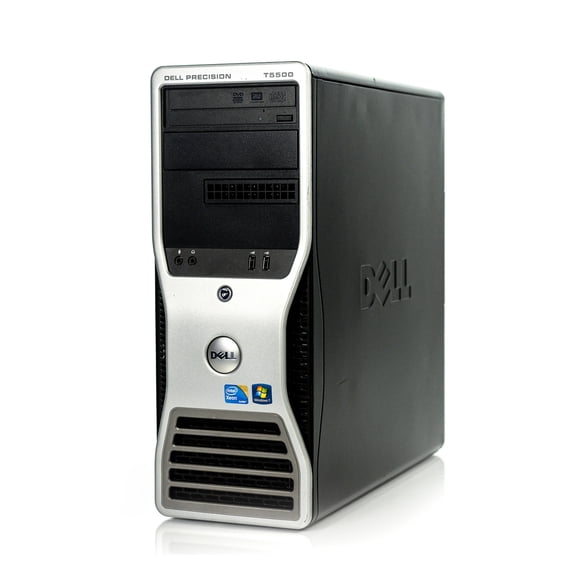 Pre-Owned Used Dell Precision T5500 Tower E5520 2.26GHz Wi-Fi 8GB 128GB SSD Win 10 Pro 1 Yr Wty