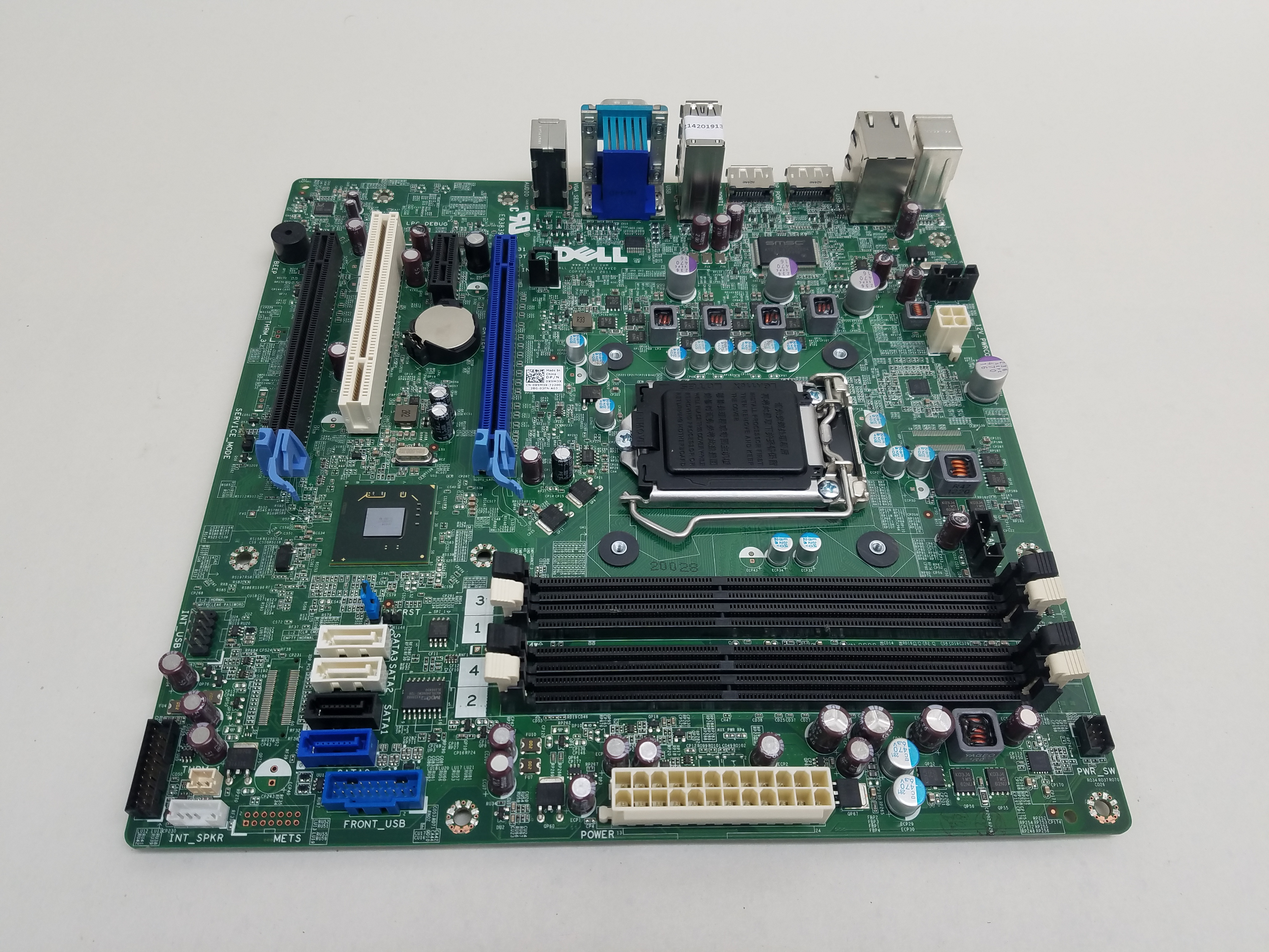 Dell lga store 1155 motherboard