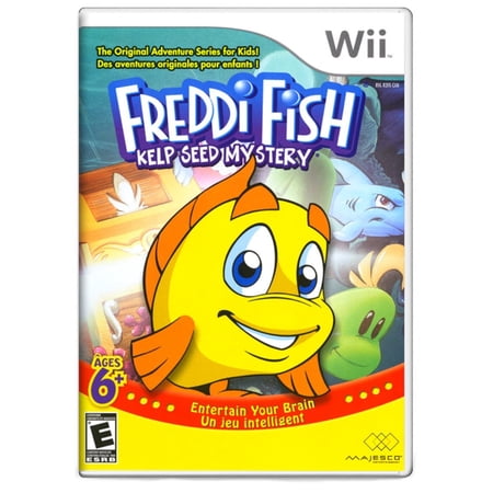 Restored Freddi Fish in Kelp Seed Mystery - Nintendo Wii (Refurbished)