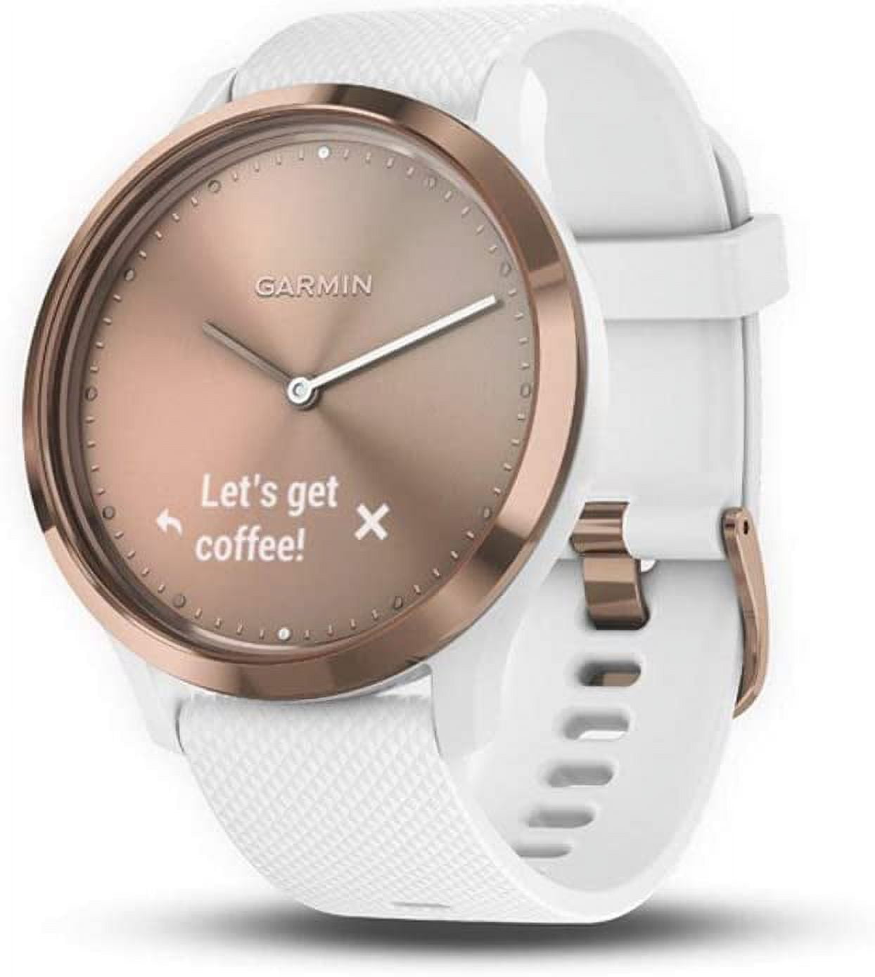 Garmin vivomove hr stainless clearance steel