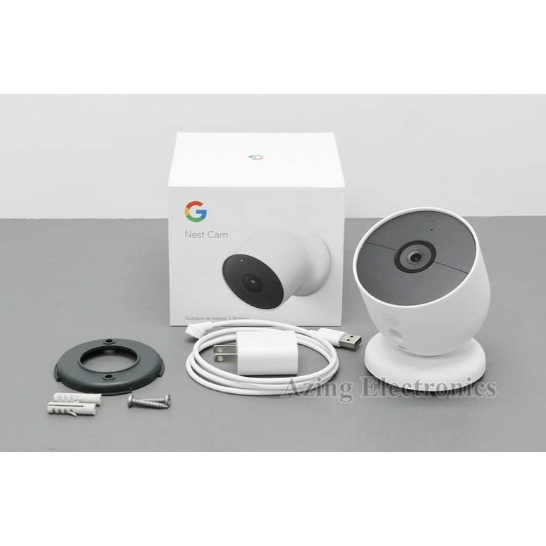 Google Nest Cam 防犯カメラ G3AL9 ホワイト Pre-Owned Used Google G3AL9 Nest Cam GA01317-US Surveillance