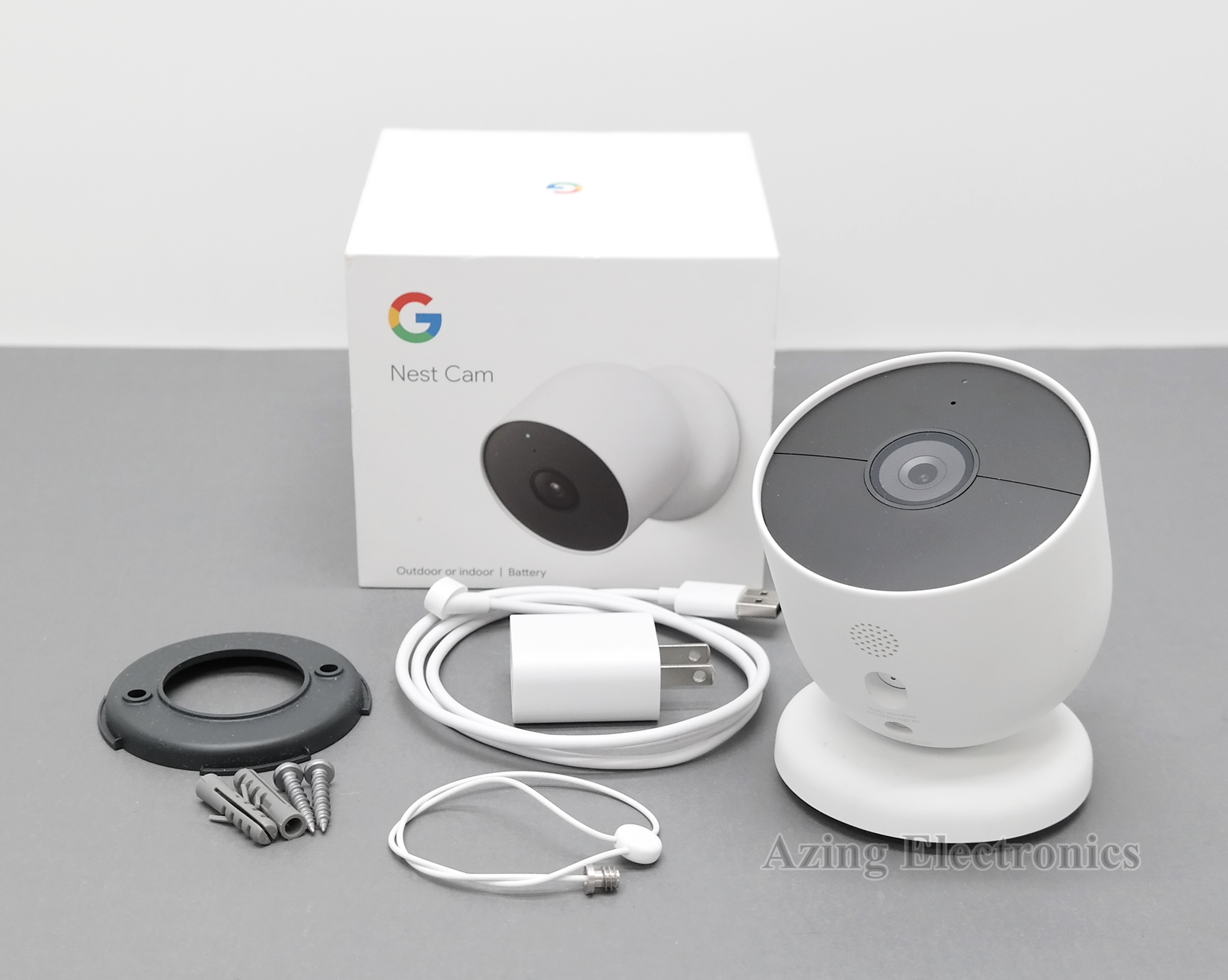Google Nest Cam G3AL9 バッテリー式 2個セット Google GOOGLE バッテリー式スマートカメラ Nest Cam(屋内、屋外