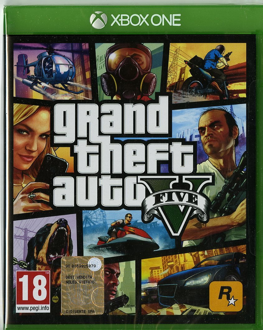 JOGO PARA XBOX ONE GTA V - GRAND THEFT AUTO V - TAKE2