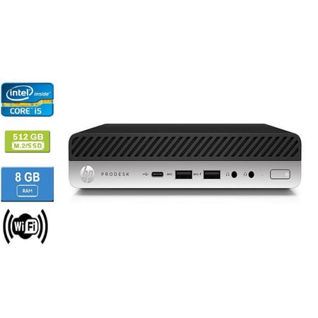 Used: HP 600 G4 MINI Intel Core i5-8600T 2.30 GHz, 8GB, M.2/512GB SSD, Win 10 Pro