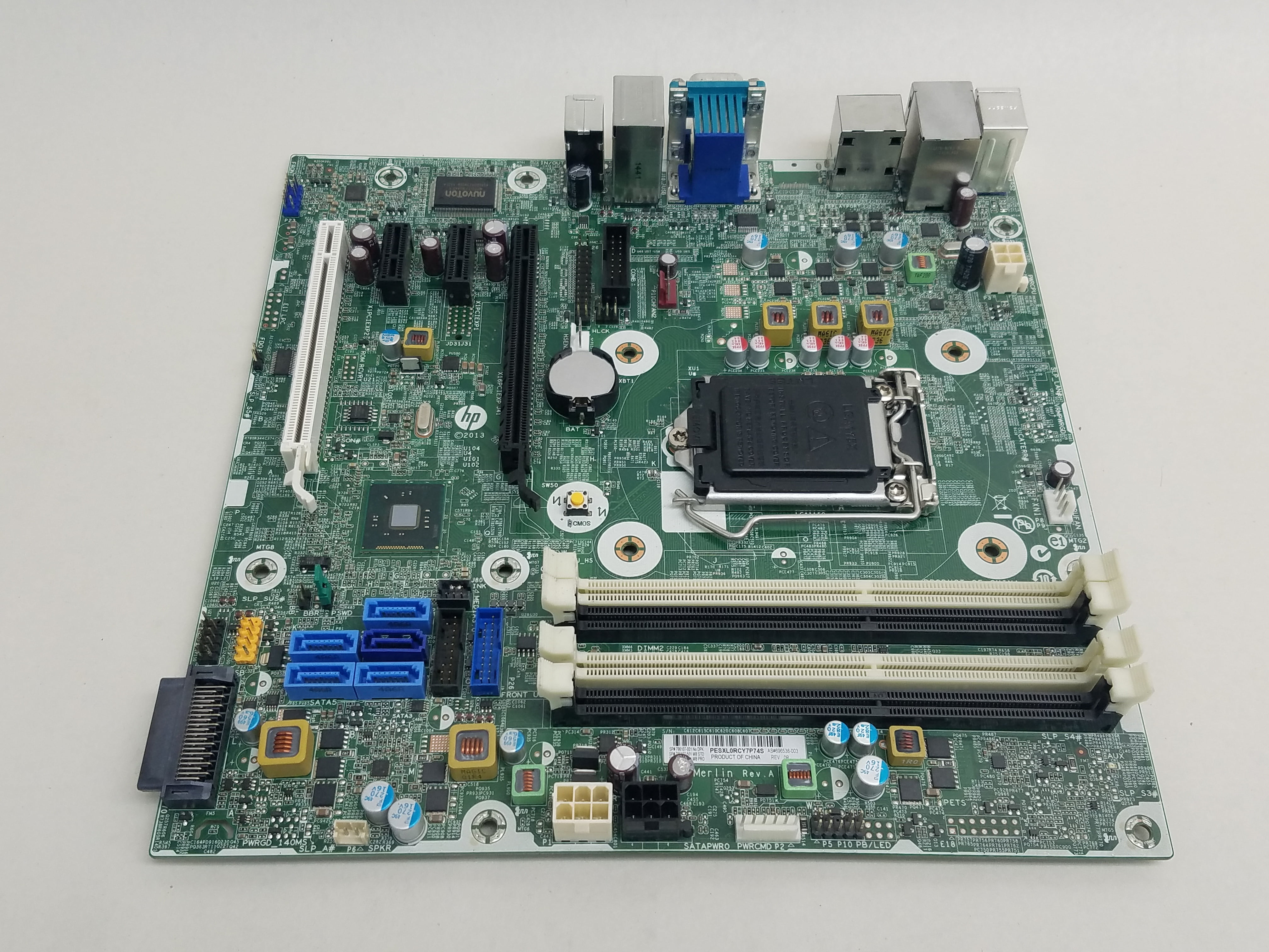 Pre-Owned Used HP 696538-003 EliteDesk 800 G1 LGA 1150/Socket H3 DDR3 Desktop Motherboard