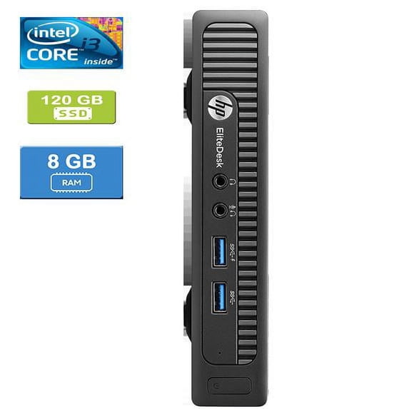 Used: HP 800 G1 MINI Intel Core i3-4160T 3.10 GHz, 8GB, 120GB SSD, Win 10 Pro