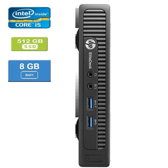 Used: HP 800 G1 MINI Intel Core i5-4570T , 8GB, 512GB SSD, Win 10 Home