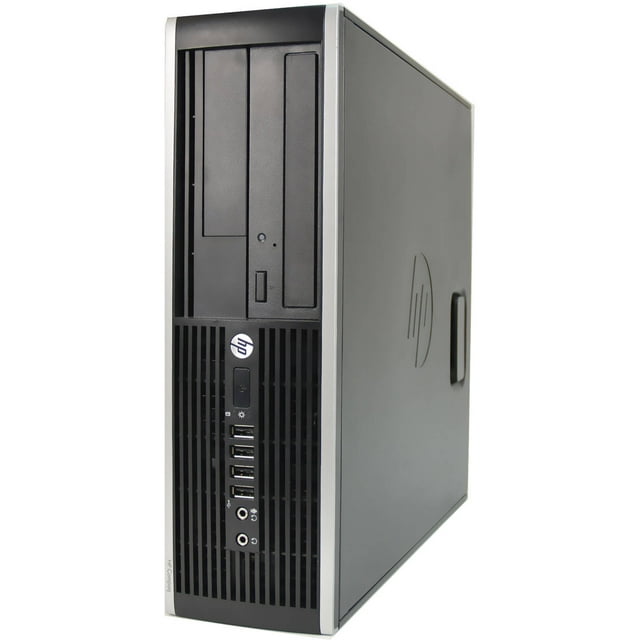 Used HP Compaq 8000 Small Form Factor Desktop PC with Intel Core 2 Duo Processor, 4GB Memory, 500GB Hard Drive and Windows 10 Pro (Monitor Not Included)