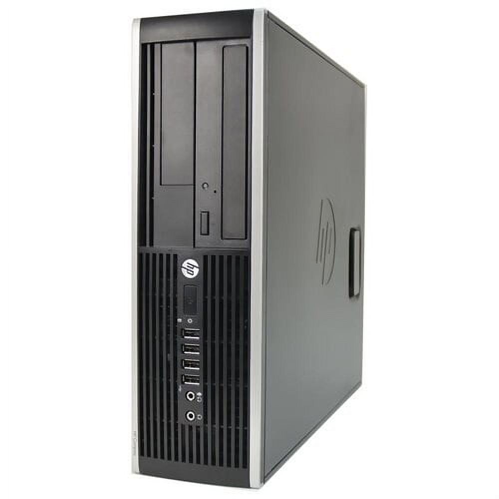 Used HP Compaq 8300 Elite Desktop Computer, Intel Core i7-3770 Processor, 16 GB of RAM, 256 GB SSD, DVD, Wi-Fi, Windows 10 Professional 64-Bit. - image 1 of 5