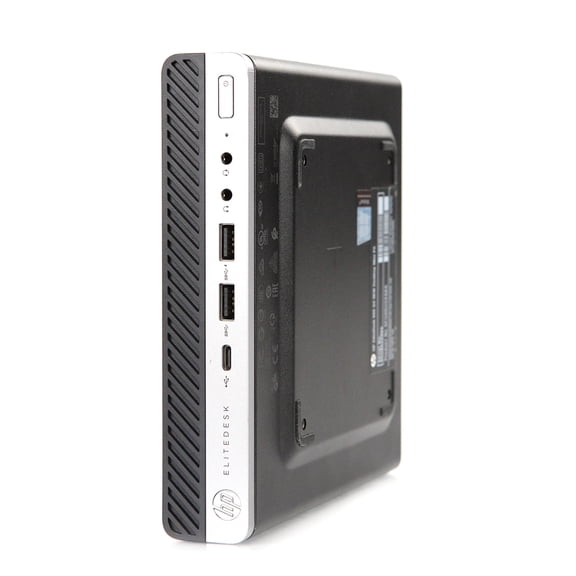 Pre-Owned Used HP EliteDesk 800 G4 Mini Desktop Intel Hex-Core i5-8500 3.00GHz 16GB 512GB SSD Win 11 Pro 1 Yr Wty