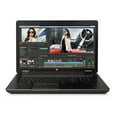 thumbnail image 1 of Used - HP ZBook 17 G2, 17.3" FHD Laptop, Intel Core i5-4210M @ 2.60 GHz, 16GB DDR4, NEW 500GB SSD, DVD-RW, Bluetooth, Webcam, Win10 Home 64, 1 of 4
