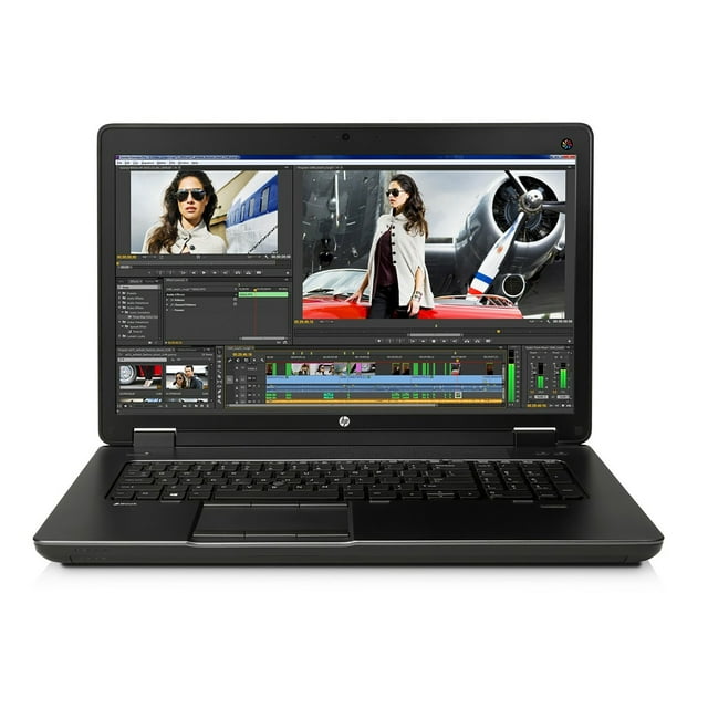 Used - HP ZBook 17 G2, 17.3" FHD Laptop, Intel Core i7-4710MQ @ 2.50 GHz, 16GB DDR4, 250GB HDD, DVD-RW, Bluetooth, Webcam, Win10 Home 64