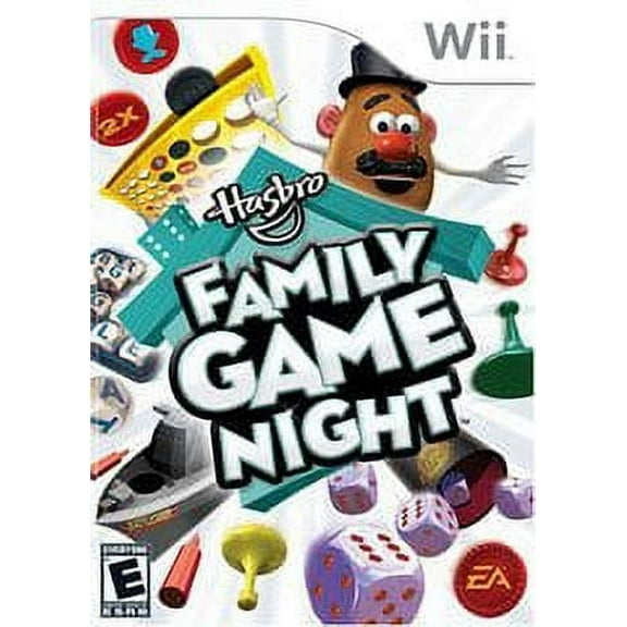 Pre-Owned Used Hasbro Family Game Night, Marketplace Brands, Nintendo Wii