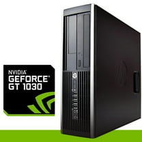Pre-Owned Used Hp Elite Gaming Computer Nvidia GT 1030 SFF Quad I5 3.1Ghz 16Gb 500Gb Win 10 64 WiFi HDMI