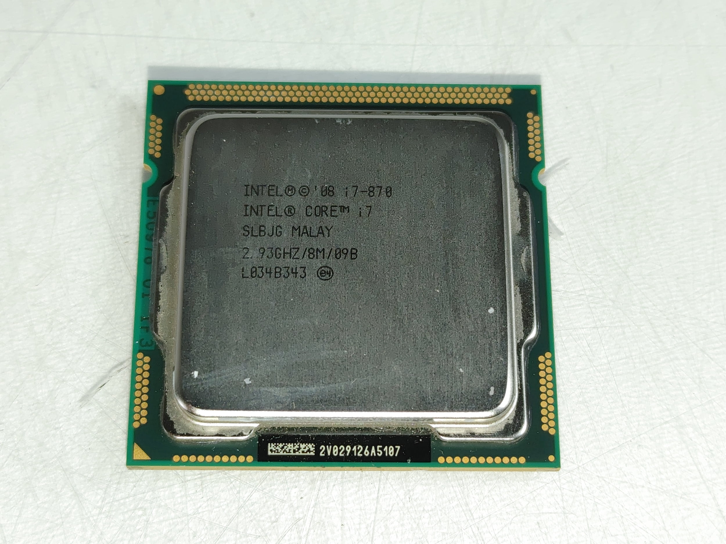 Intel Core i7 870 2.93GHz/8M/09B SLBJG Intel Core i7-870 - BV80605001905AI &frasl; BX80605I7870 &frasl; BXC80605I7870