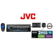 Pre-Owned Used JVC KD-X320BTS Digital Media Receiver w/ SiriusXM SXV300v1 Satellite Radio B