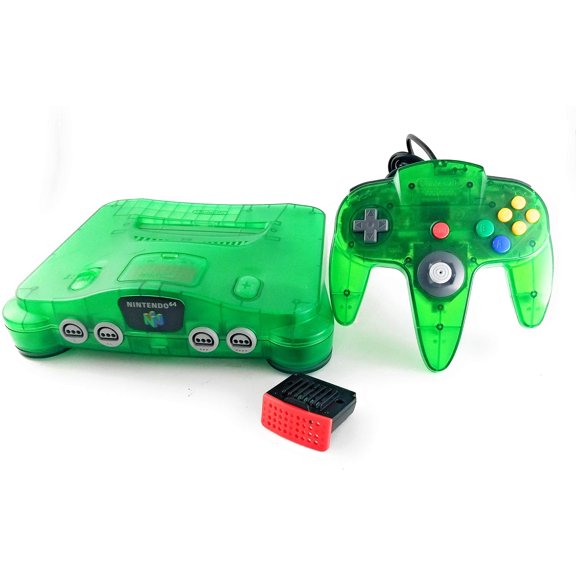 Pre-Owned Used Jungle Green Nintendo 64 Console System- N64