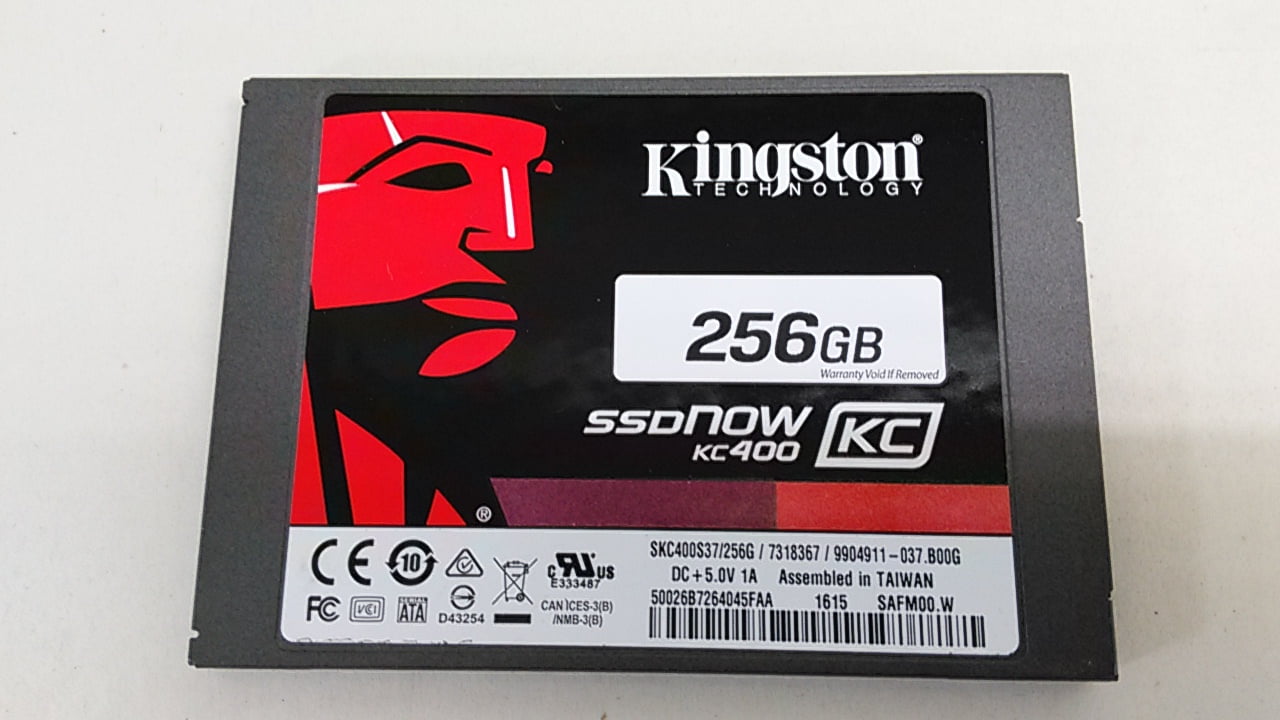 SSD Kingston KC400 256Go 2.5" SATA III - Occasion, Bon état - Pour PC Ou Portable