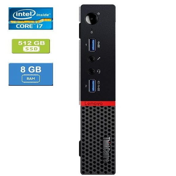 Used: LENOVO M900 TINY Intel Core i7-6700T , 8GB, 512GB SSD, Win 10 Pro