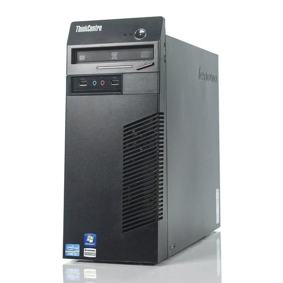 Pre-Owned Used Lenovo ThinkCentre M71e MT i3-2100 3.10GHz 8GB 500GB Win 10 Pro 1 Yr Wty