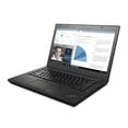thumbnail image 1 of Used - Lenovo ThinkPad T460, 14" FHD Laptop, Intel Core i7-6600U @ 2.60 GHz, 32GB DDR3, NEW 500GB M.2 SSD, Bluetooth, Webcam, Win10 Pro 64, 1 of 4