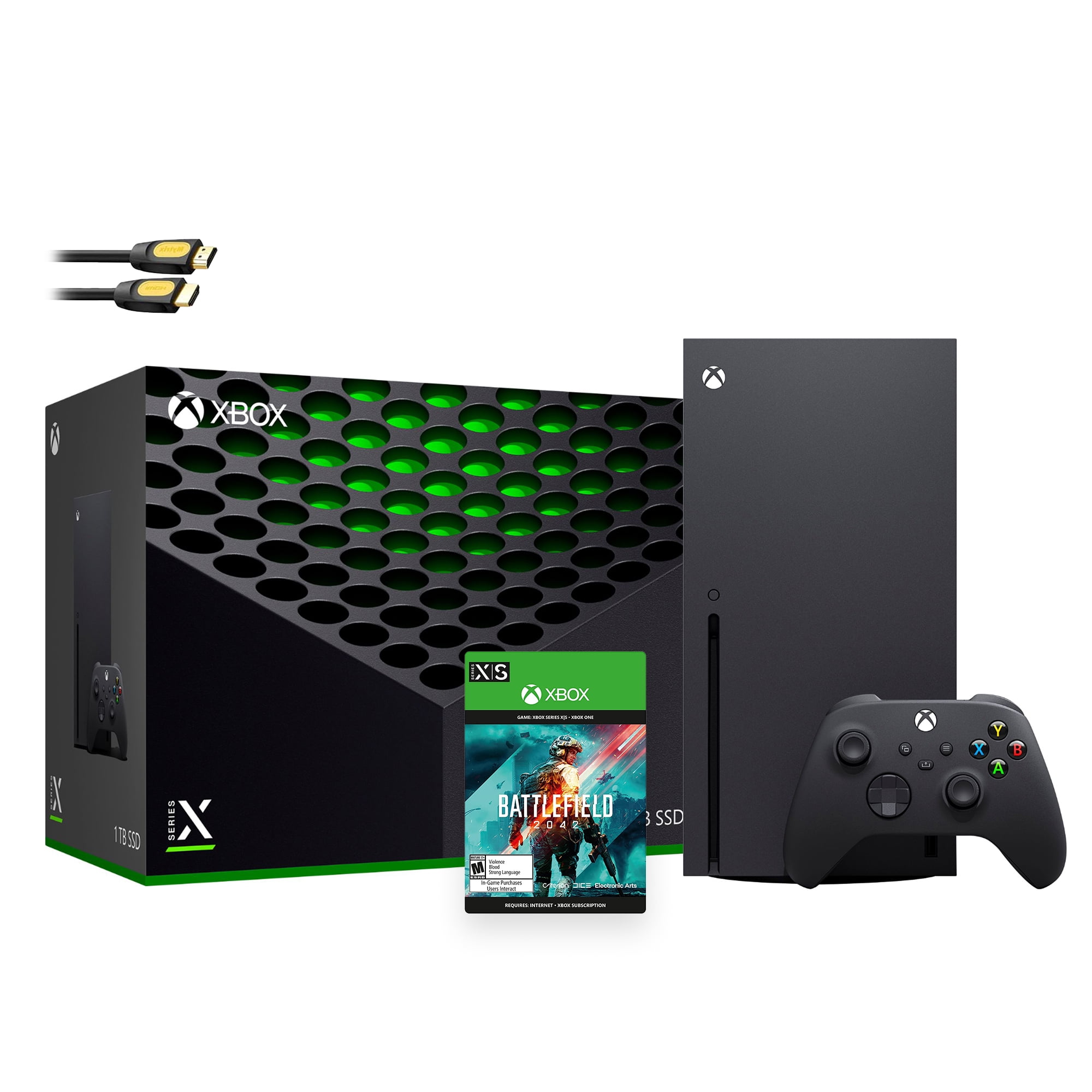 Used-Like-New Latest Xbox Series X Gaming Console Bundle - 1TB SSD 
