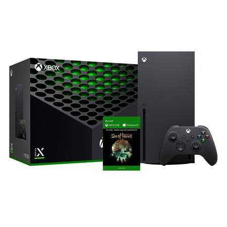 Used-Like-New Latest Xbox Series X Gaming Console Bundle - 1TB SSD Black Xbox Console and Wireless Controller with Sea of Thieves and Mytrix HDMI Cable