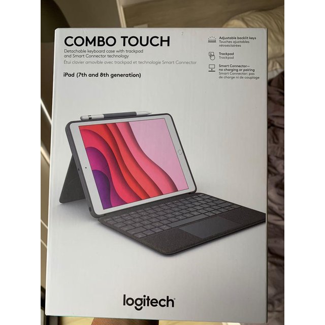 Used Logitech Combo Touch for iPad (7th, 8th and 9th generation